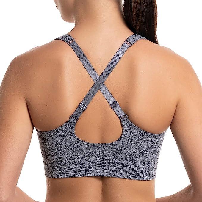 PUMA Womens Removable Cups Racerback Sports Bra 1 Pack