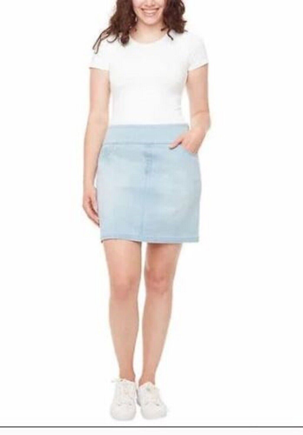 S.C. & Co. Womens Denim Skort