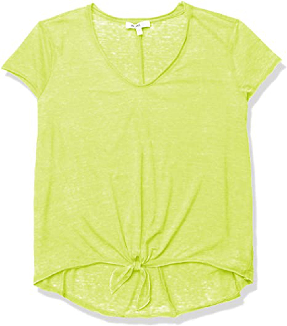 William Rast Juniors Astrid Tie Front T Shirt