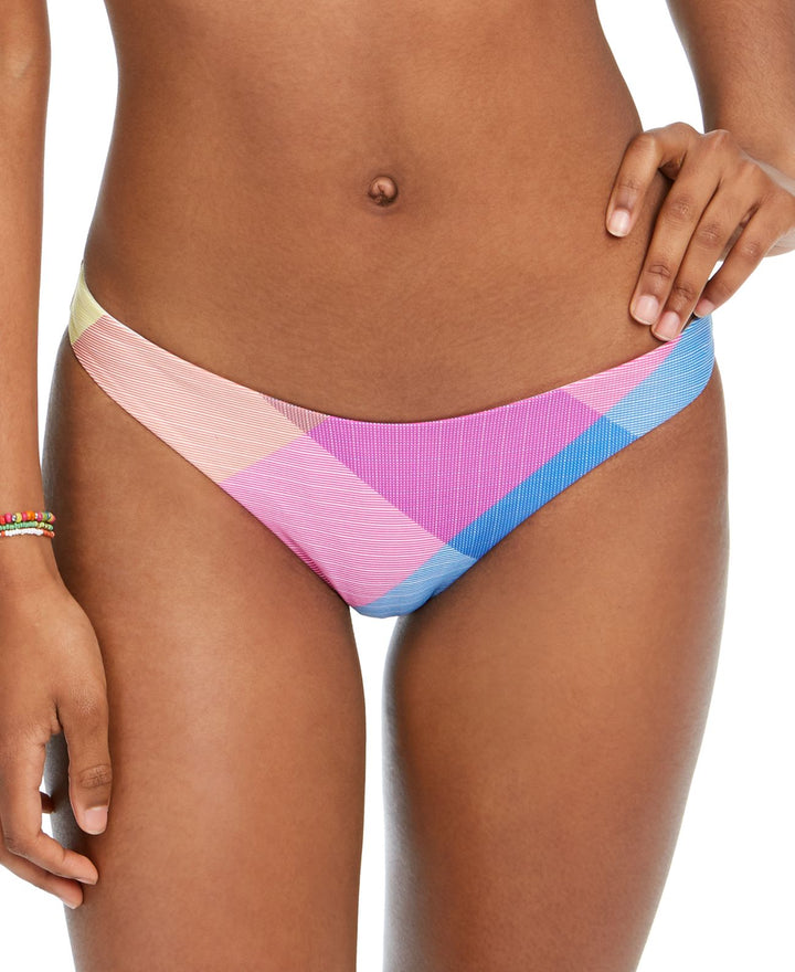 O'Neill Juniors Clementinas Plaid Bikini Bottoms