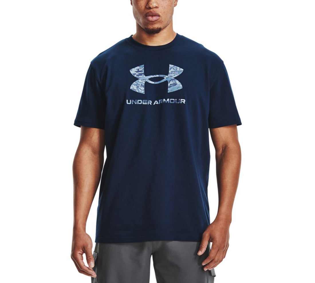 Under Armour Mens Abc Camo Big Logo T-Shirt