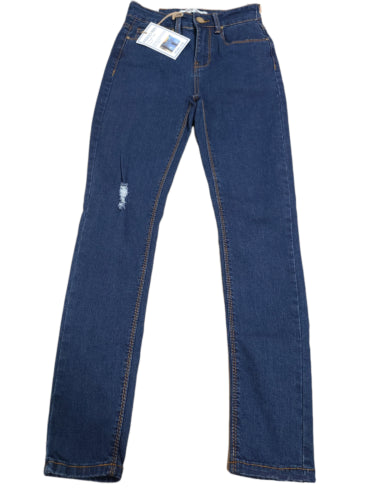 Indigo Rein Juniors Ripped & Cuffed Skinny Jeans