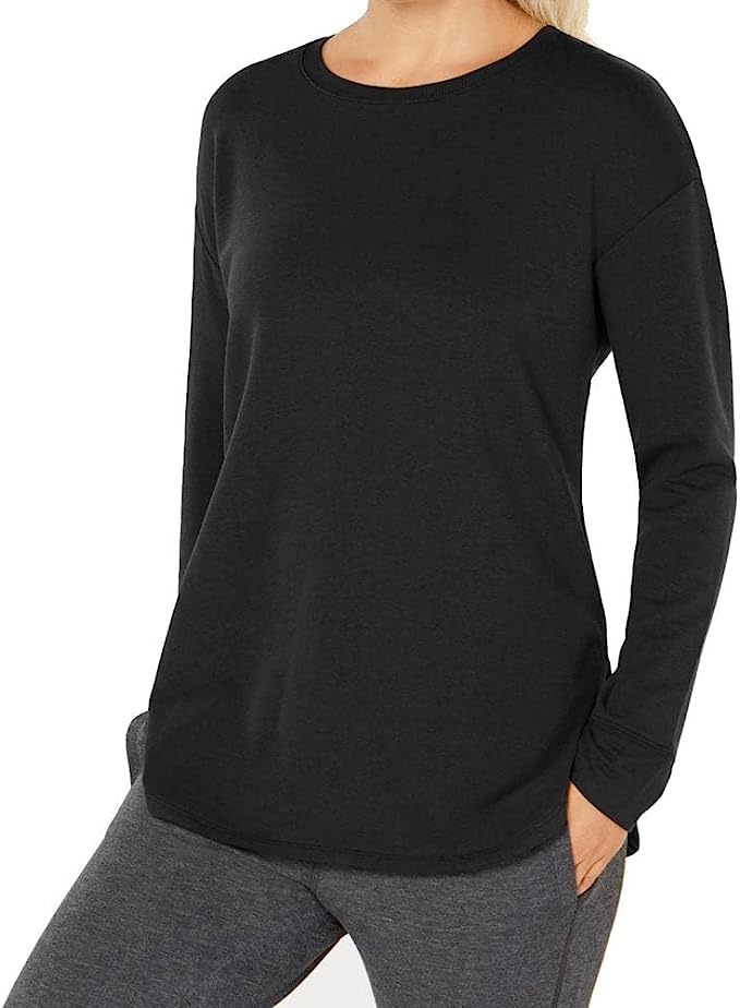 32 DEGREES Womens Fleece Athleisure T-Shirt