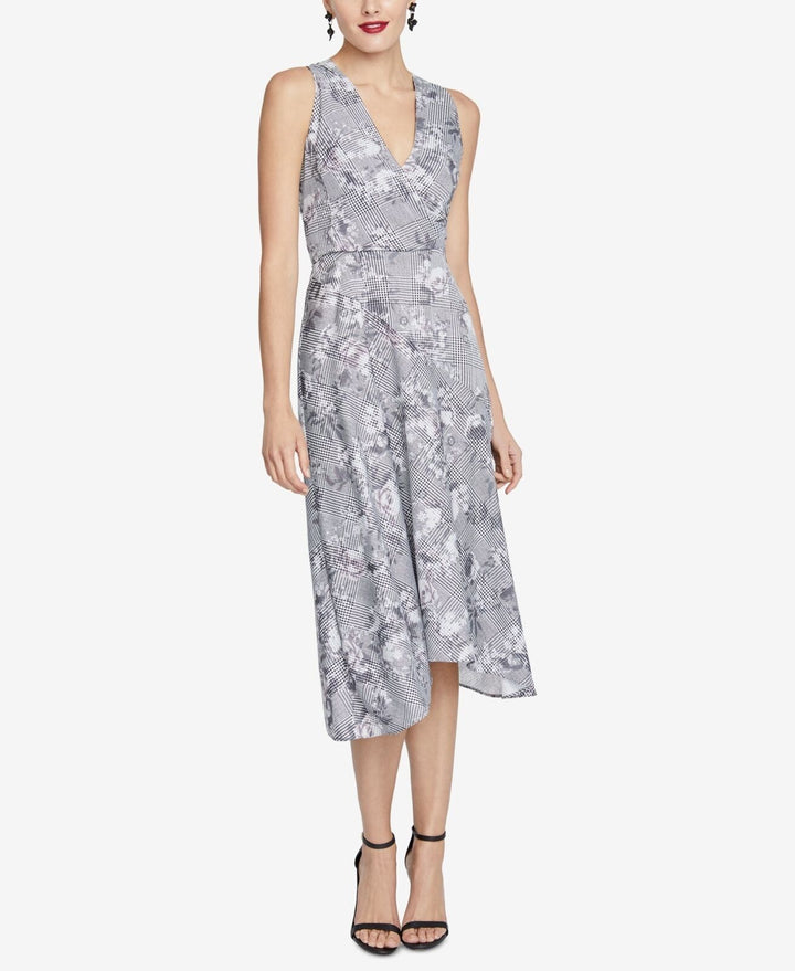 RACHEL Rachel Roy Womens Floral a Line Dress