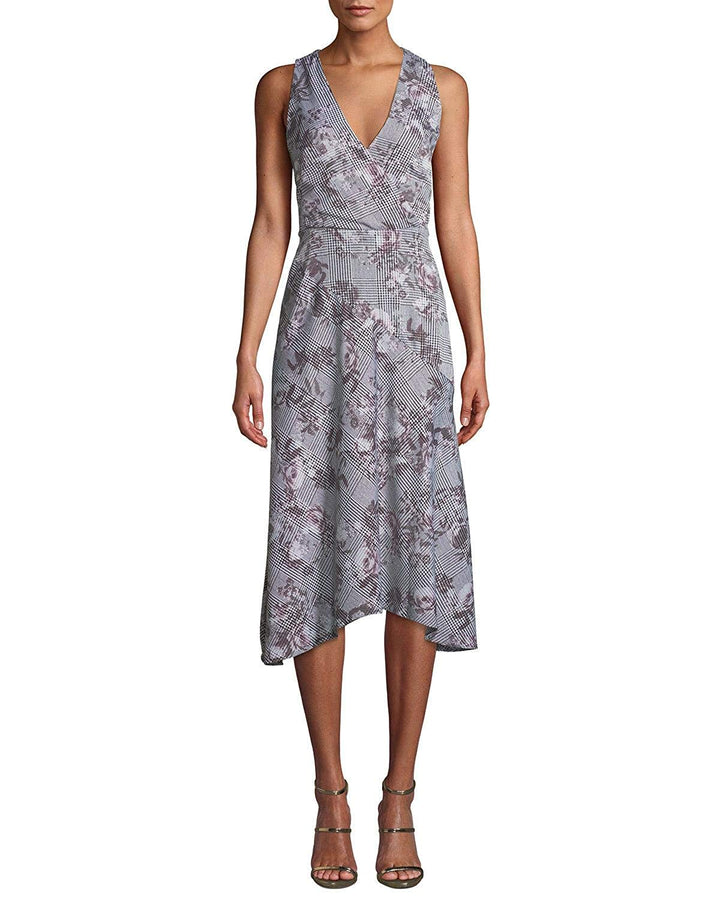 RACHEL Rachel Roy Womens Floral a Line Dress