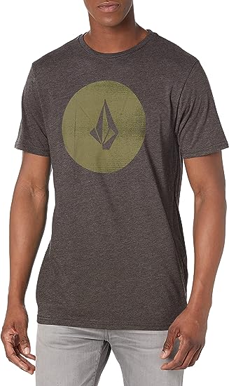 Volcom Mens Stencil Stone T-Shirt