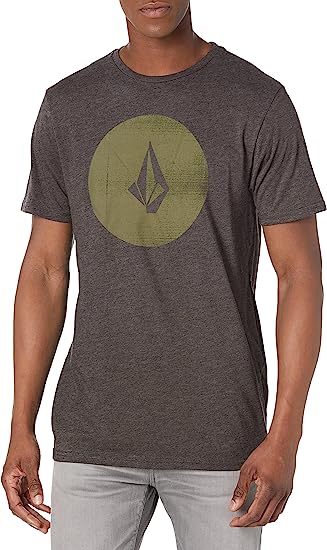 Volcom Mens Stencil Stone T-Shirt