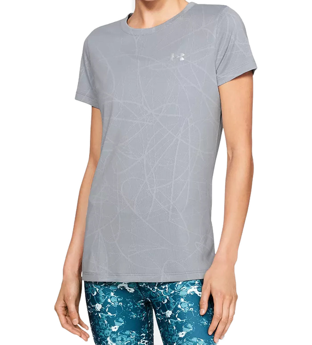 Under Armour Womens Ua Tech Jacquard T-Shirt