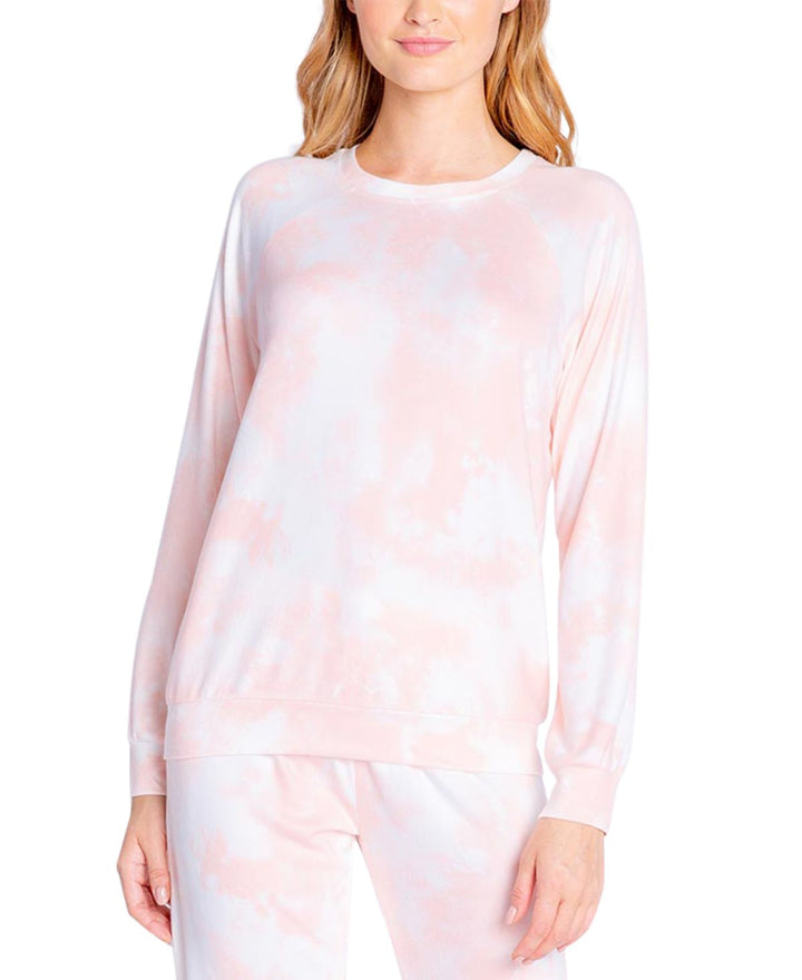 Insomniax Womens Printed Long Sleeve Pajama Top Only,1-Piece