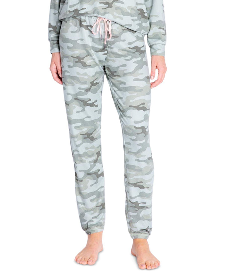 Insomniax Womens Butter Jersey Printed Jogger Pajama Pants