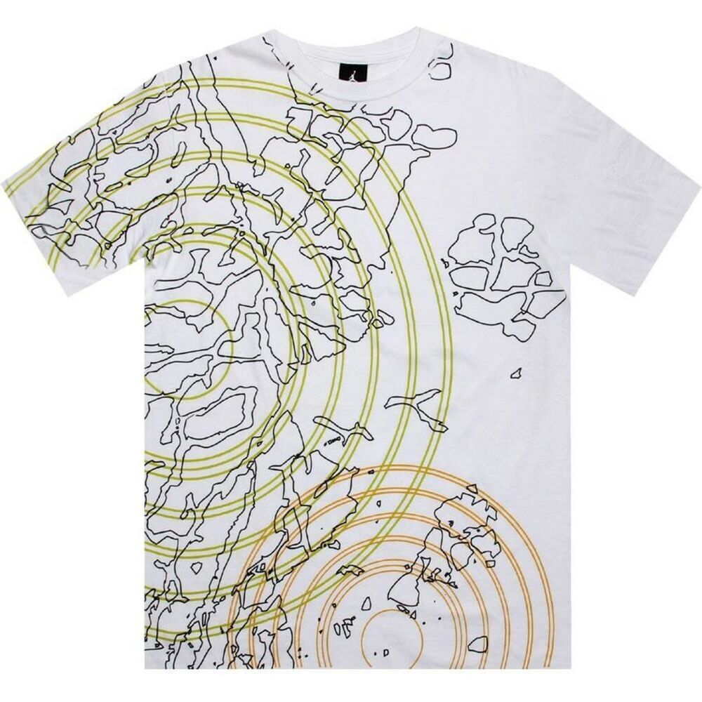 Jordan Mens Aj Fusion Iii Scenery Imprint Elefusion Tee