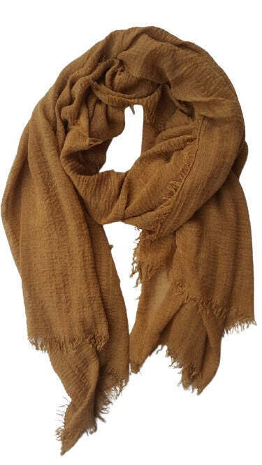 Verona Womens Fringe Scarf Hijab Wrap