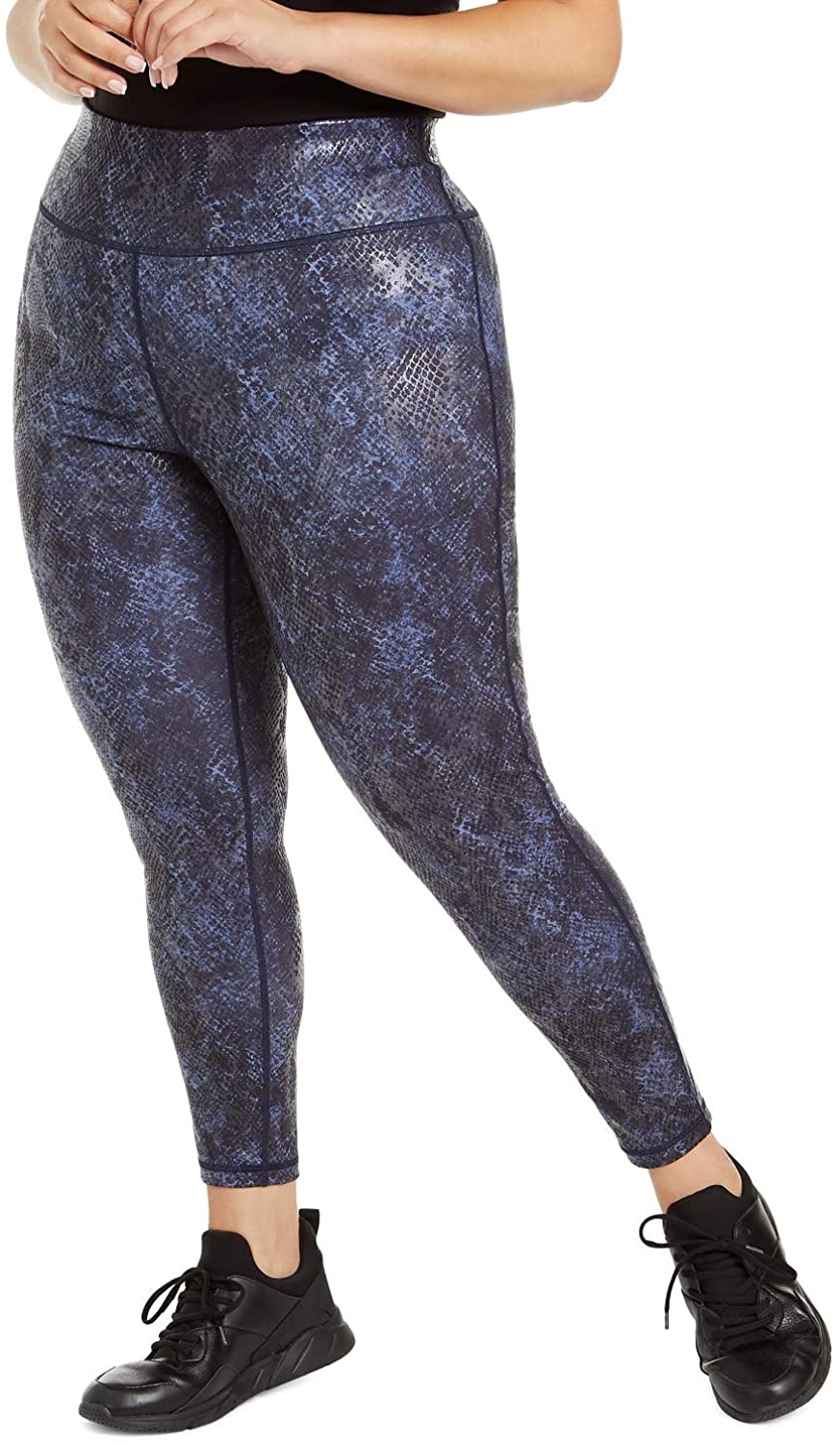 allbrand365 designer Womens Activewear Plus Size Python Print Leggings