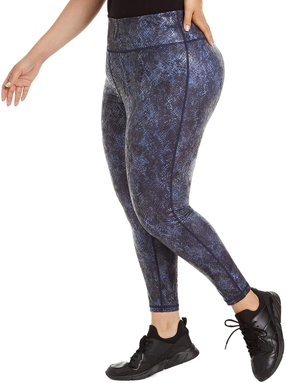 allbrand365 designer Womens Activewear Plus Size Python Print Leggings