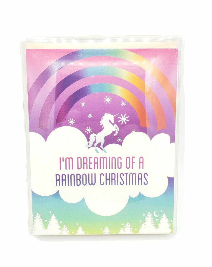 I'm Dreaming of a Rainbow Christmas" Cards Box Set - Seltzer