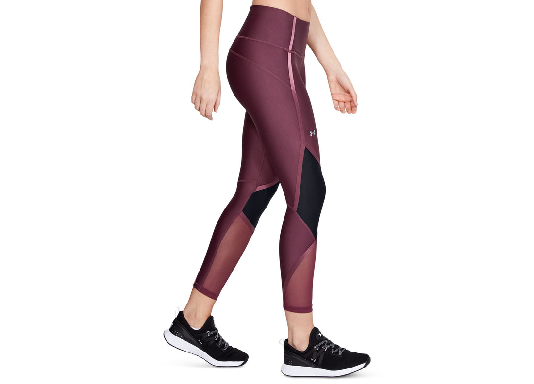 Under Armour Womens Heat Gear Shine Ankle Leggings