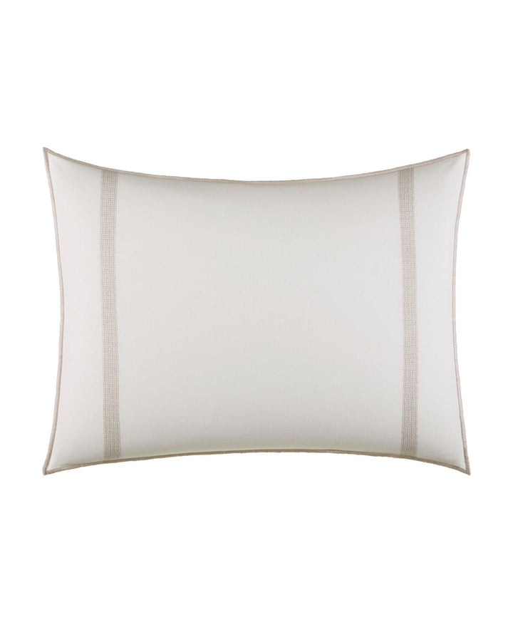 Vera Wang Pucker Grid Sides Stitching Breakfast Pillow Bedding