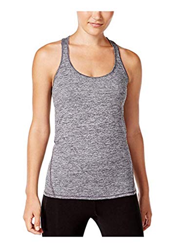 Ideology Womens Rapidry Heathered Racerback Tank Top