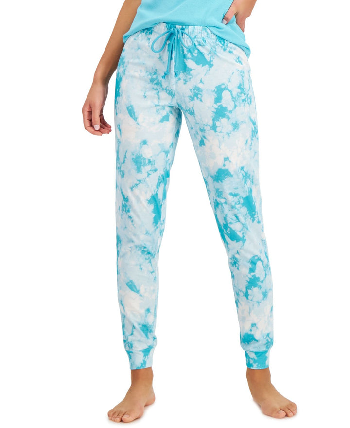 Jenni by Jennifer Moore Womens Printed Jogger Pajama Pants,1-Piece