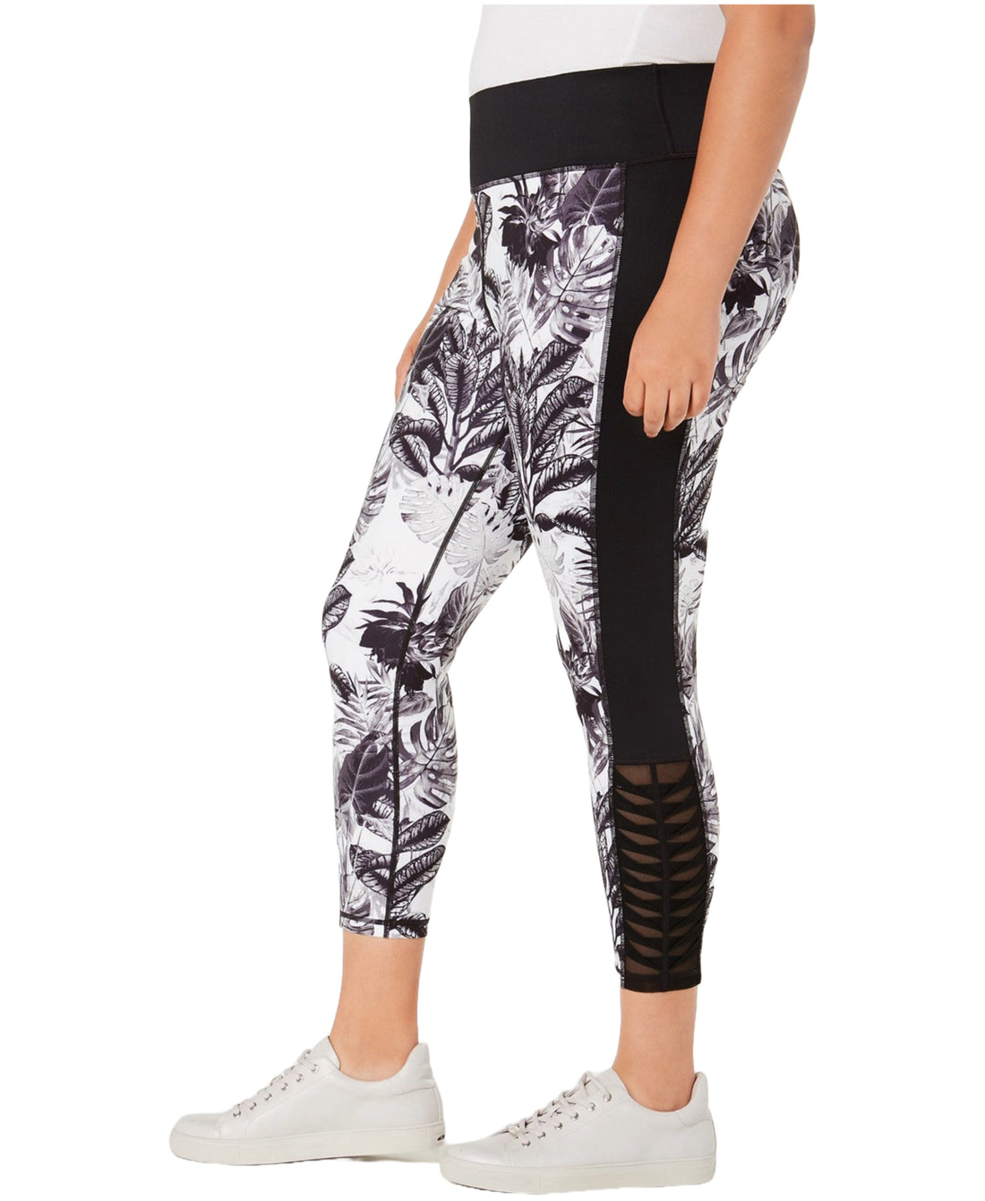 Ideology Womens Plus Size Zen Printed Leggings