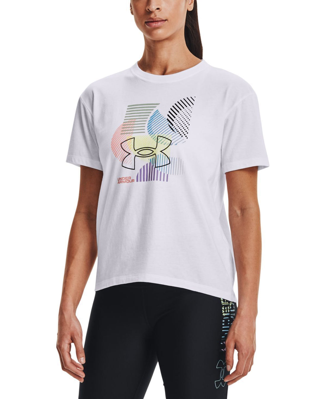 Under Armour Womens Activewear Geometric Graphic Tee