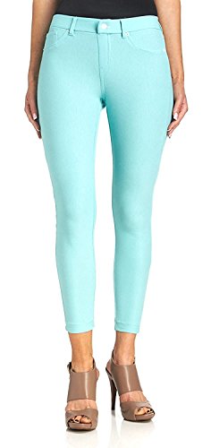 HUE Womens The Original Jeans Solid Legging