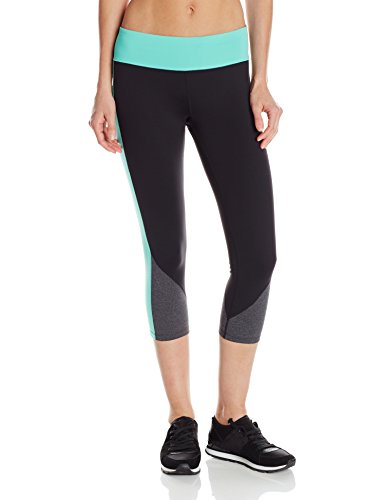 Calvin Klein Womens Colorblocked Cropped Leggings