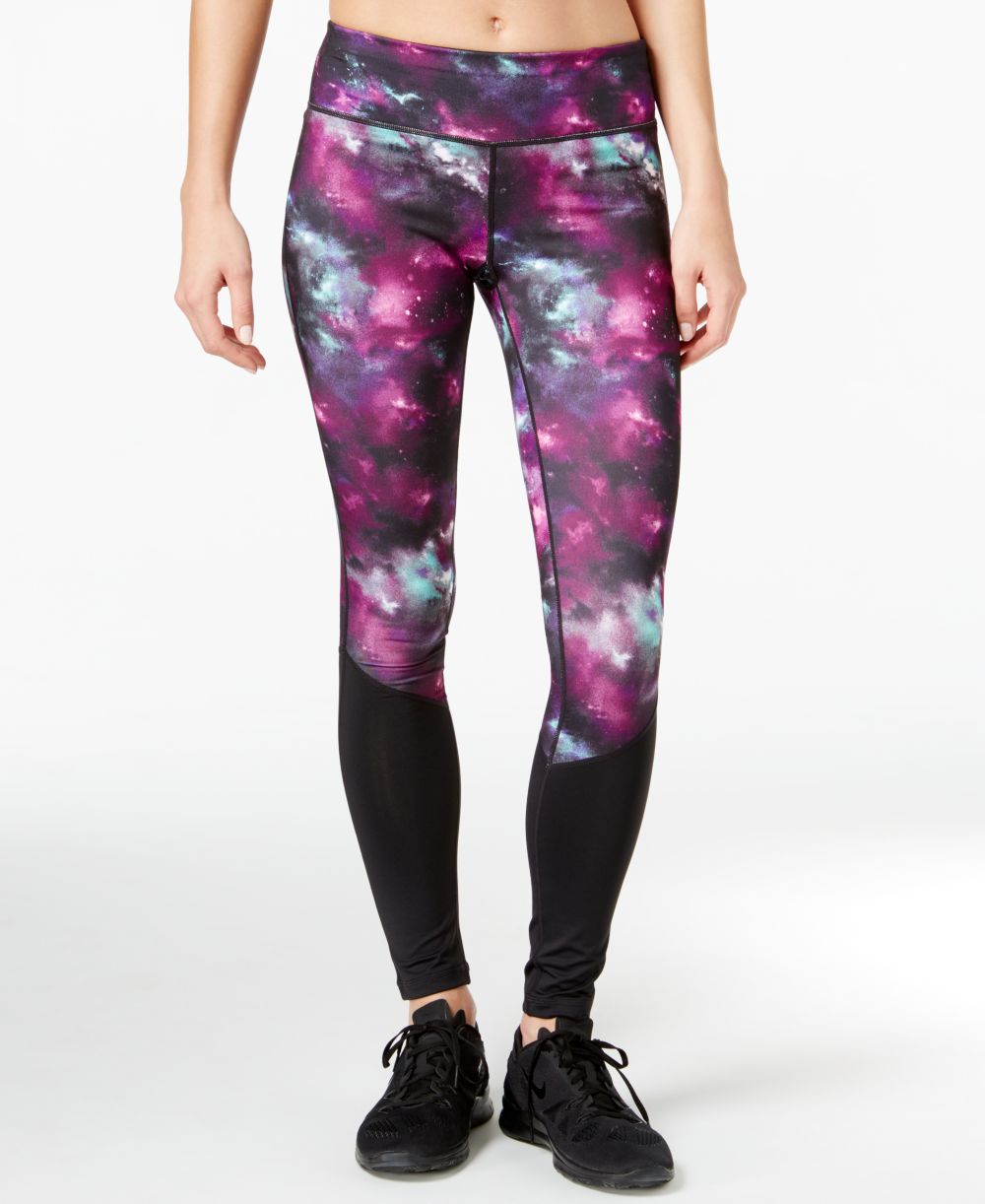 Ideology Womens Printed Activewear Leggings