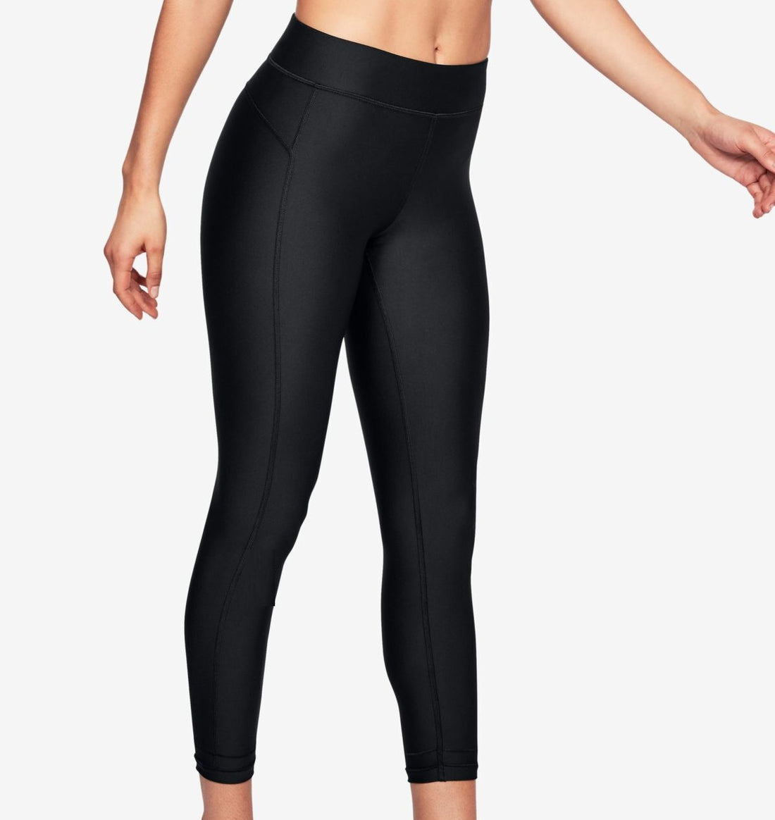 Under Armour Womens HeatGear Armour Ankle Crop Leggings