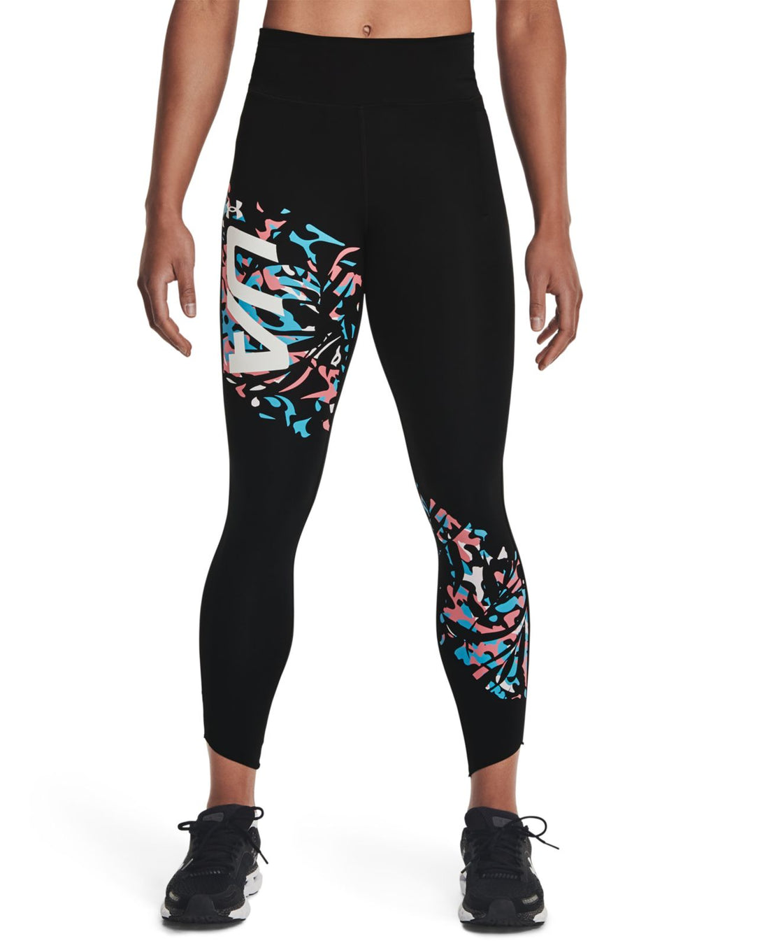 Under Armour Womens Fly Fast Floral-Print Leggings