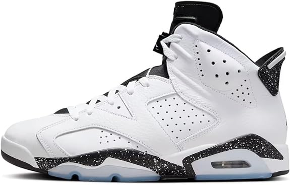 Jordan Mens Air Jordan 6 Retro Reverse Oreo Basketball Sneakers