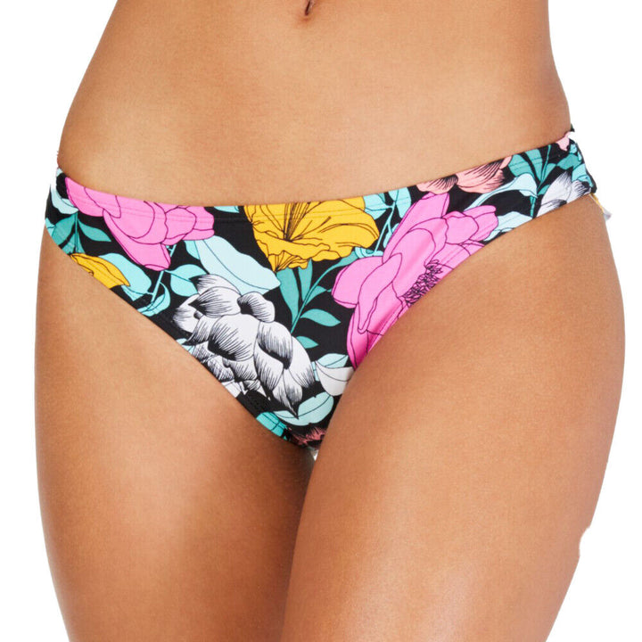 Hula Honey Juniors Flowervescent Printed Hipster Bottoms