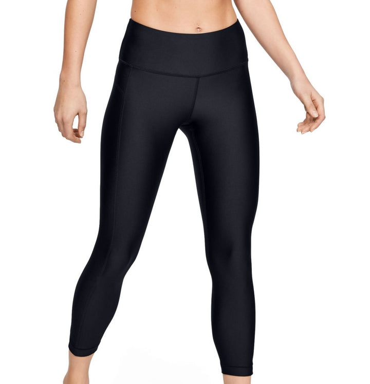 Under Armour Womens Activewear HeatGear Armour Hi-Rise Ankle Crop Leggings