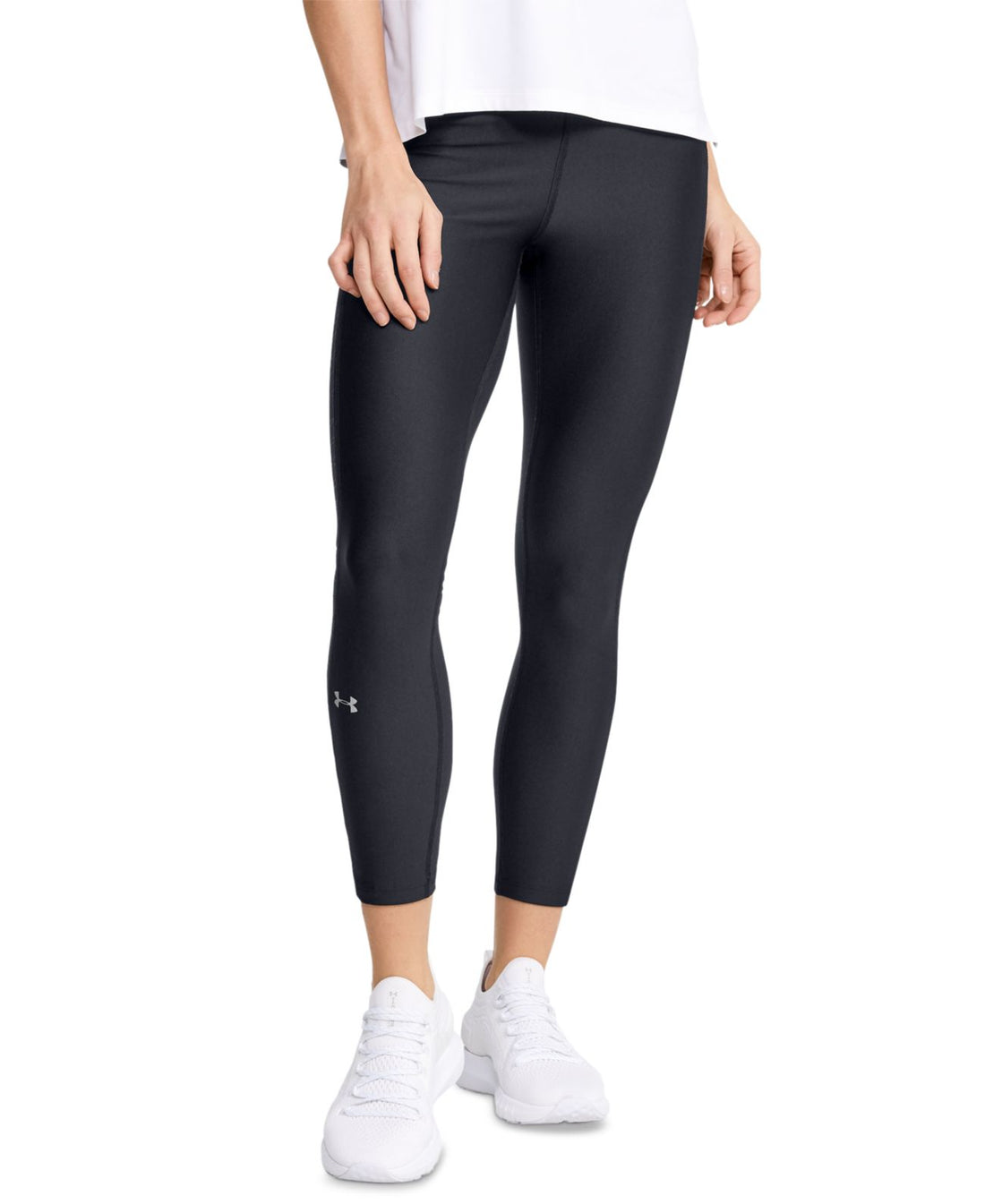 Under Armour Womens Logo-Stripe Leggings