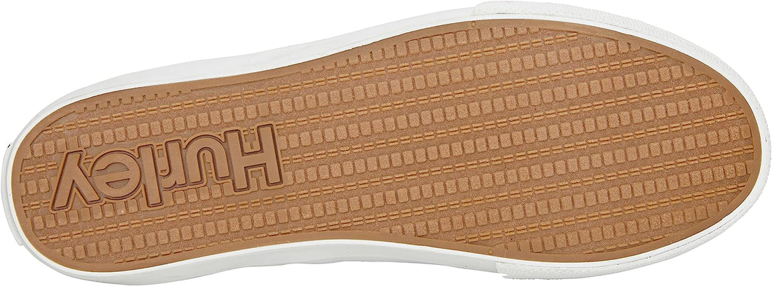 Hurley Mens Canvas Slip On Shoes