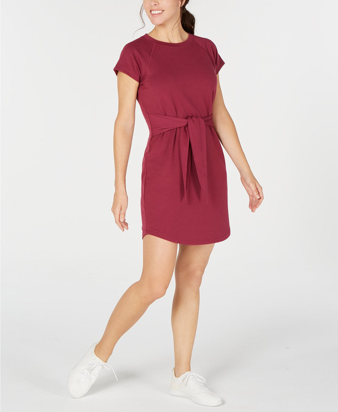 Ideology Womens Tie front Dress