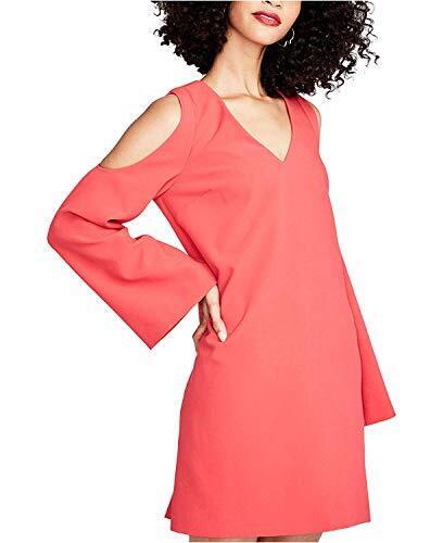 RACHEL Rachel Roy Womens Cold Shoulder Shift Dress