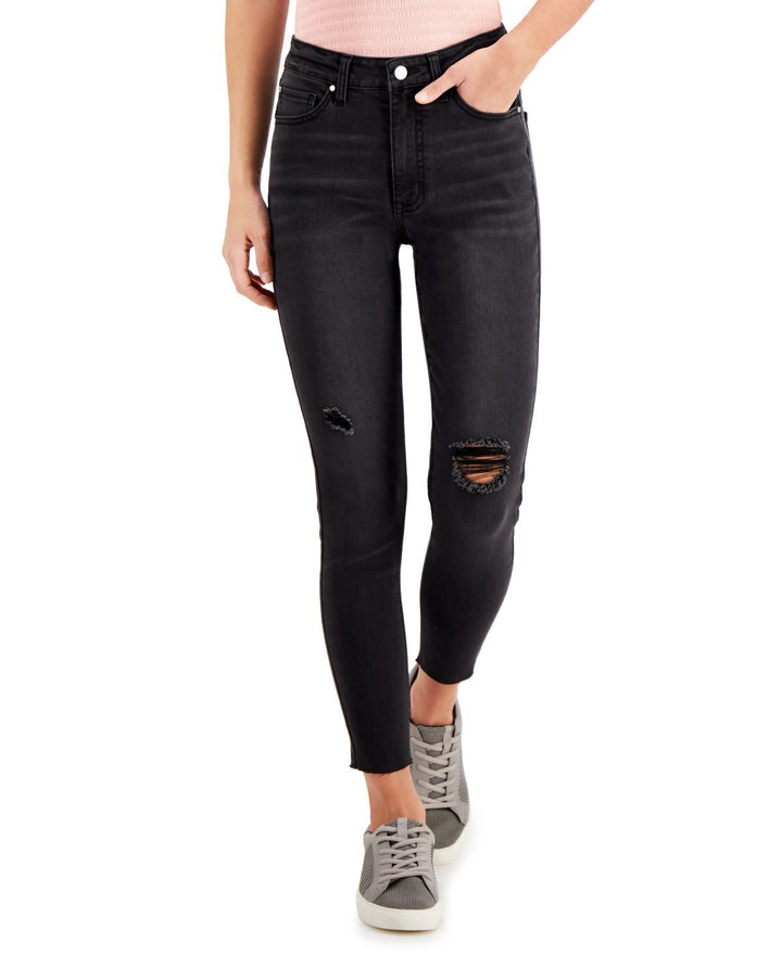 Tinseltown Womens High Rise Skinny Jeans