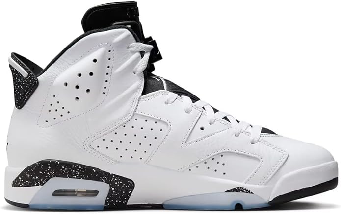 Jordan Mens Air Jordan 6 Retro Reverse Oreo Basketball Sneakers