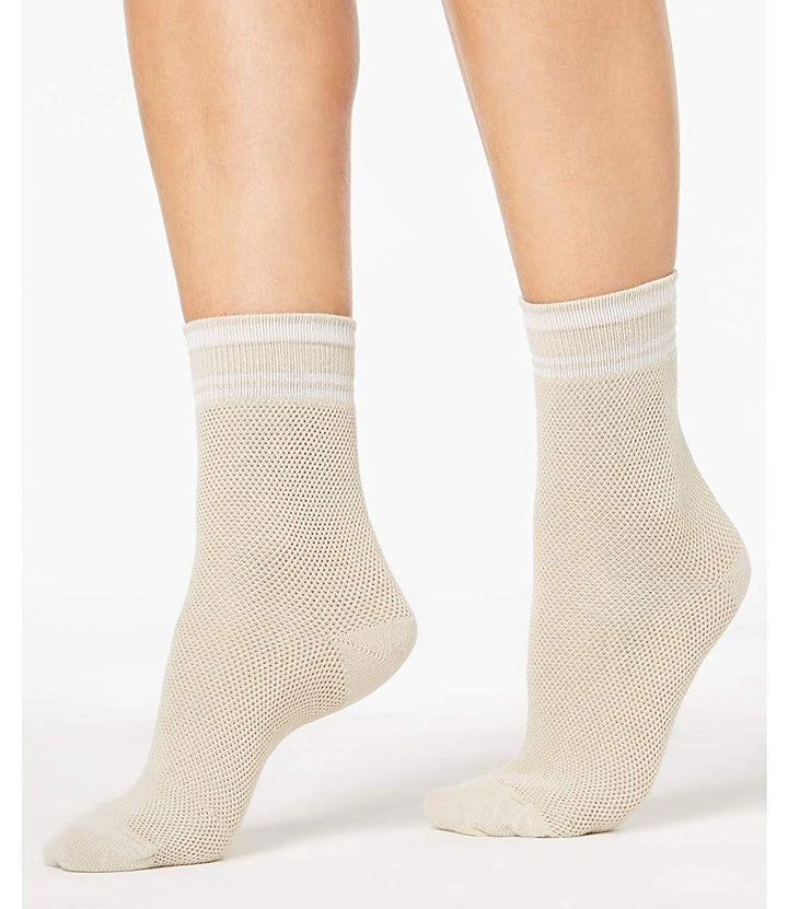 Hue Womens Sporty Mesh Sock