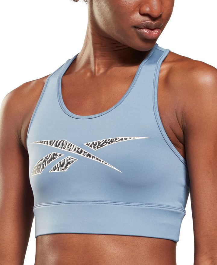 Reebok Womens Modern Safari Low Impact Sports Bra