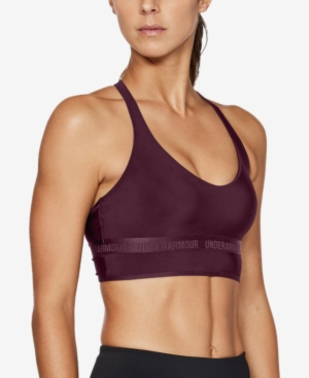 Under Armour Womens Low Mesh Longline Sports Bra