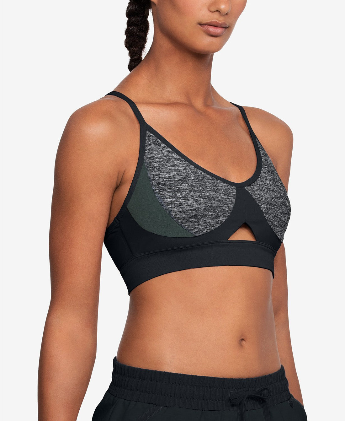 Under Armour Womens Activewear Unstoppable Cross Back Low Impact Sports Bra