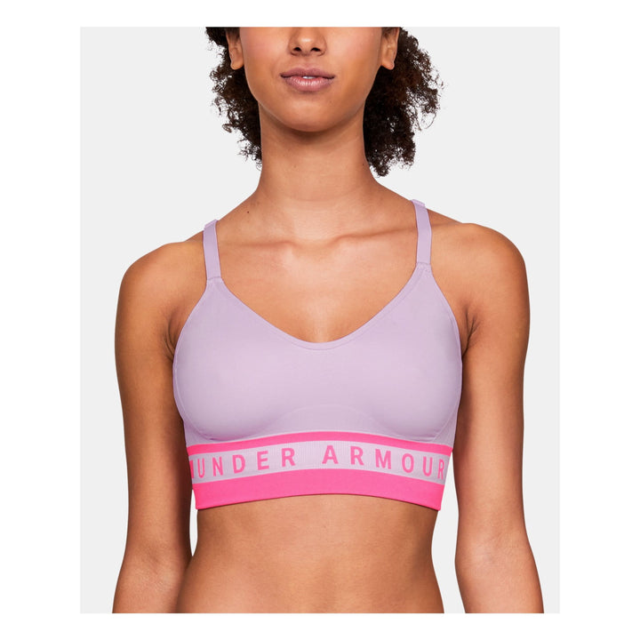 Under Armour Womens Activewear Seamless Strappy Back Low Impact Sports Bra