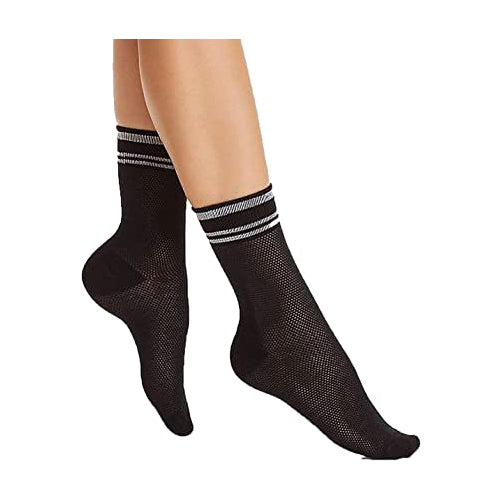 Hue Womens Sporty Mesh Sock