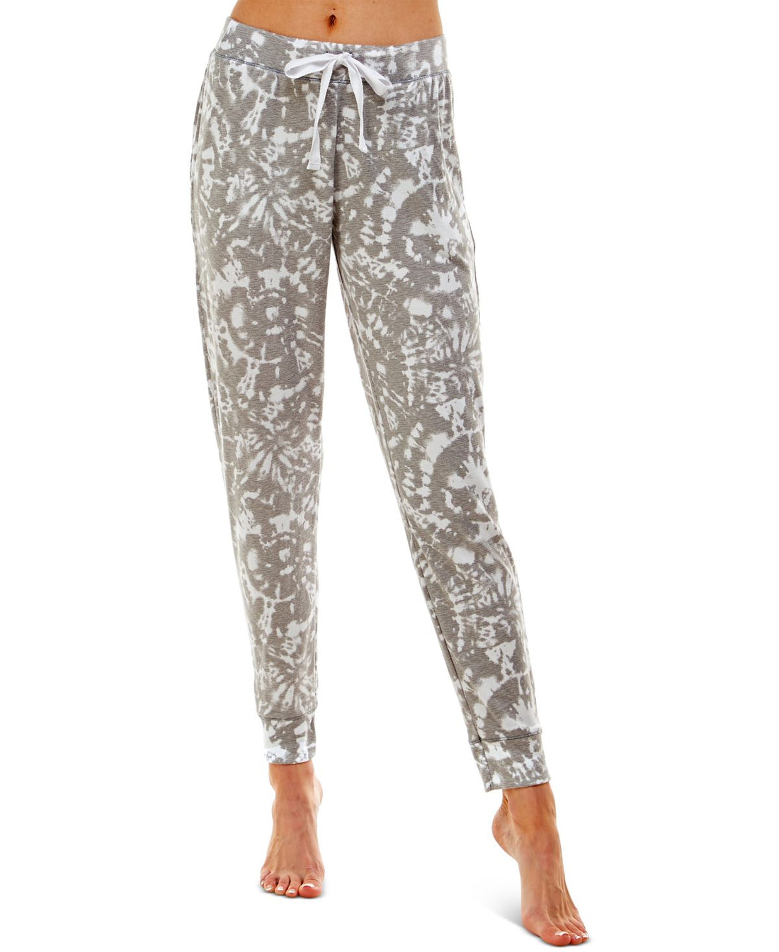 Roudelain Womens Whisperluxe Printed Jogger Pajama Bottoms