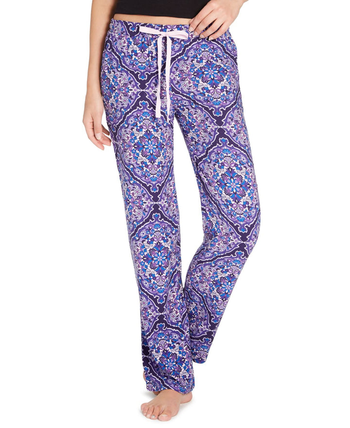 Vera Bradley Womens Plaid Flannel Pajama Pants,1-Piece