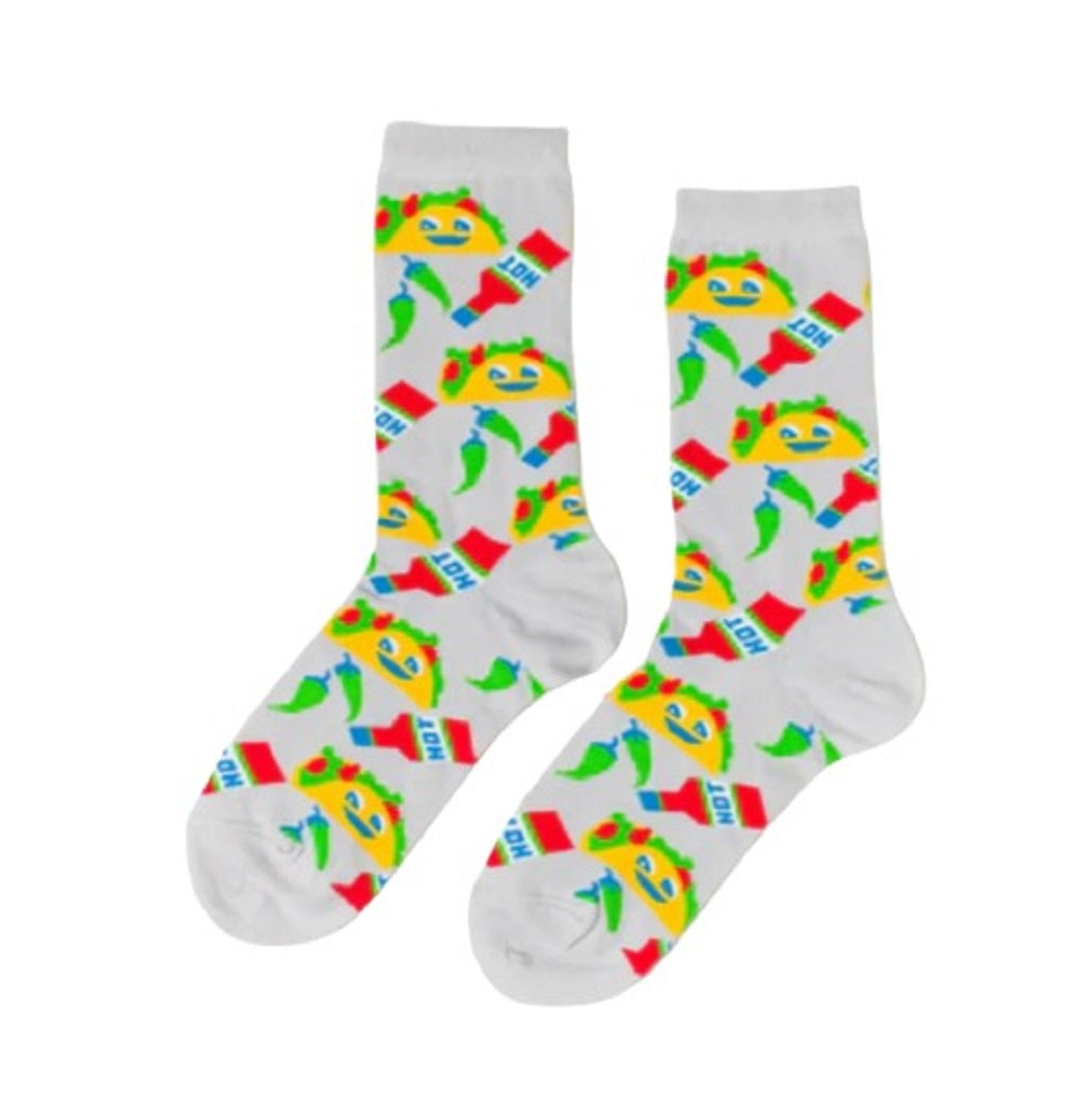 Yellow Owl Workshop Womens Taco Crew Socks