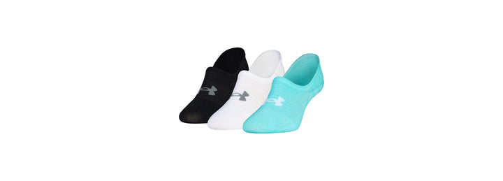 Under Armour Womens Pack Of 3 Ultra Liner Socks