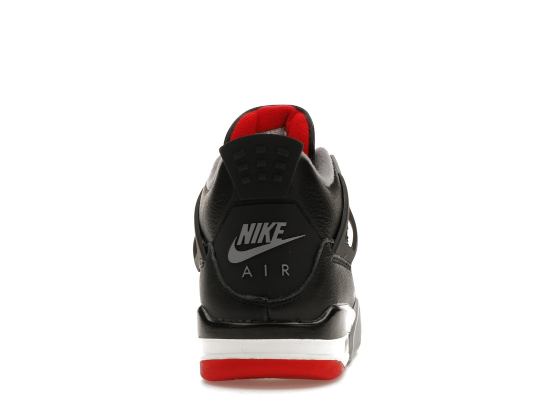 Jordan Grade School Air Jordan 4 Retro Bred Reimagined Shoes Black Size 4.5Y